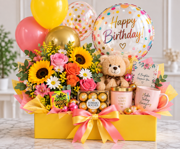 SM-BD-005Y Sunshine Birthday Box