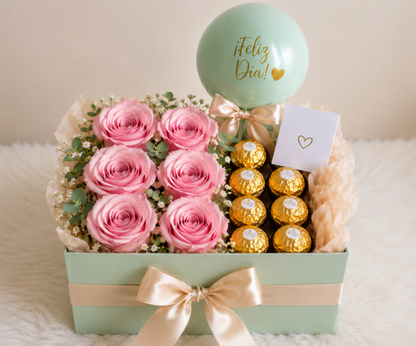 SM-BX-001M | Soft Rose Box