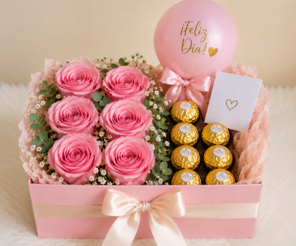 SM-BX-001M | Soft Rose Box