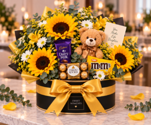SM-LA-006 | Flowers & Sweets Box